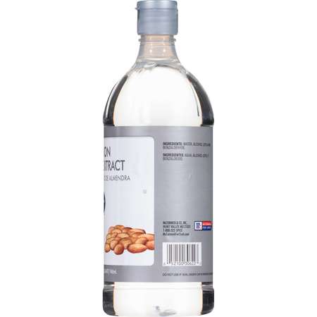 MCCORMICK McCormick Almond Extract 1 qt. Bottle, PK6 900023555